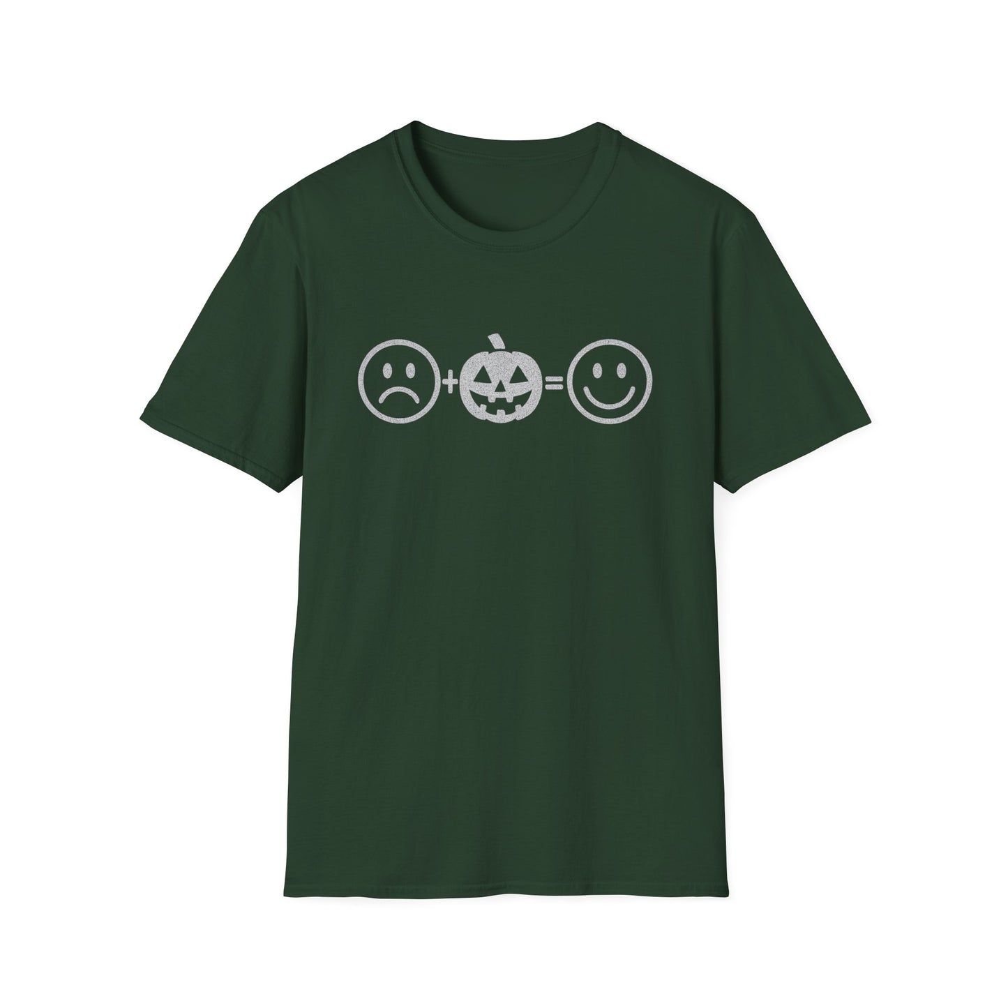 Halloween Makes Me Happy Casual Tee-Shirt