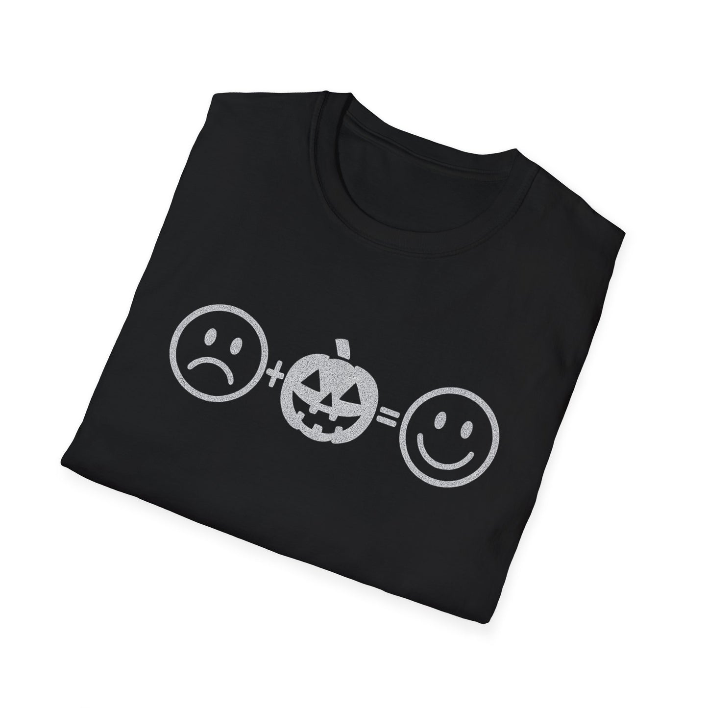Halloween Makes Me Happy Casual Tee-Shirt