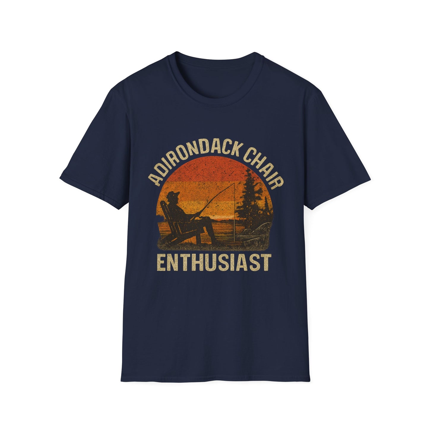 Adirondack Chair Enthusiast Graphic Tee-Shirt