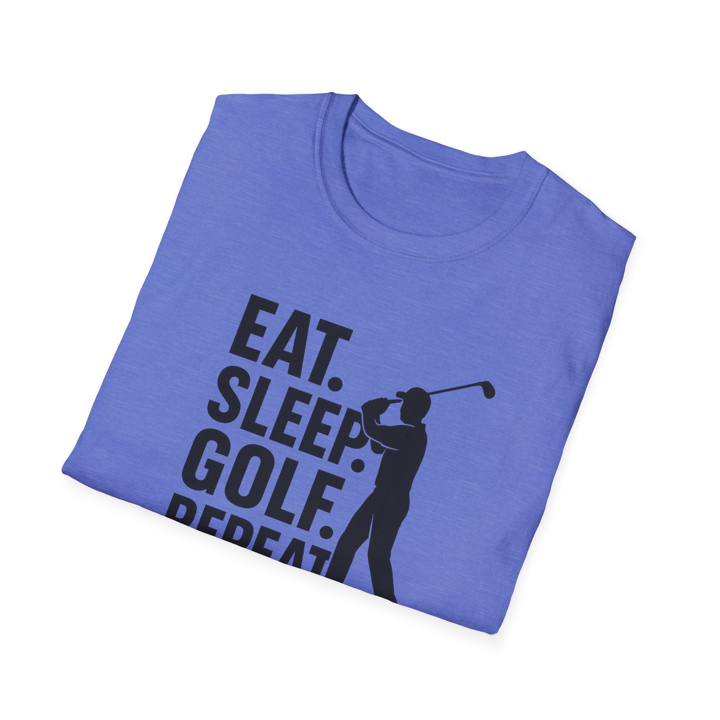 "Eat Sleep Golf Repeat" Golf Lover's T-Shirt