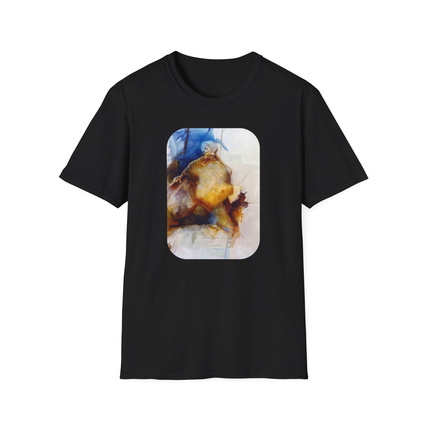 Creative 1960s-Era Authentic Painting Print Tee - "Allfather's Gambit"