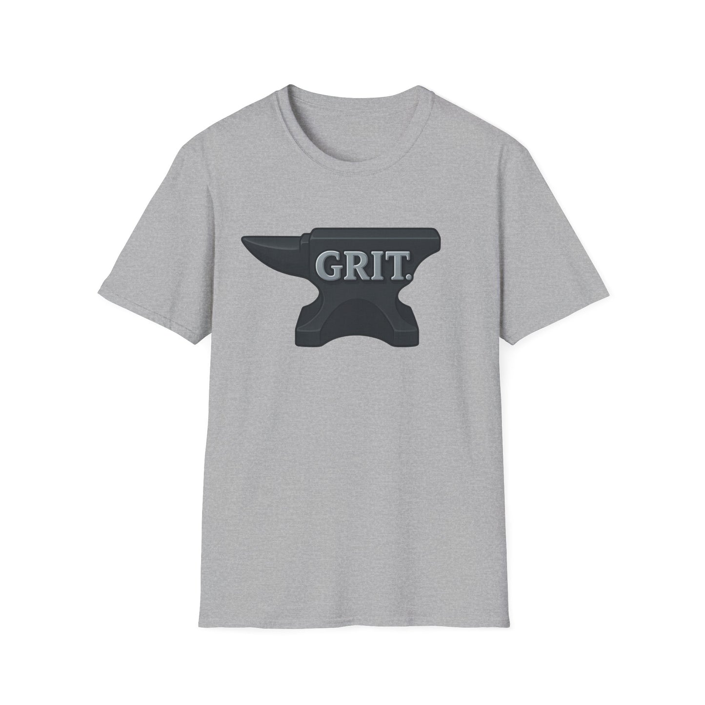 Grit Forge Athletics - Grit Anvil Softstyle Gym T-Shirt for Him or Her