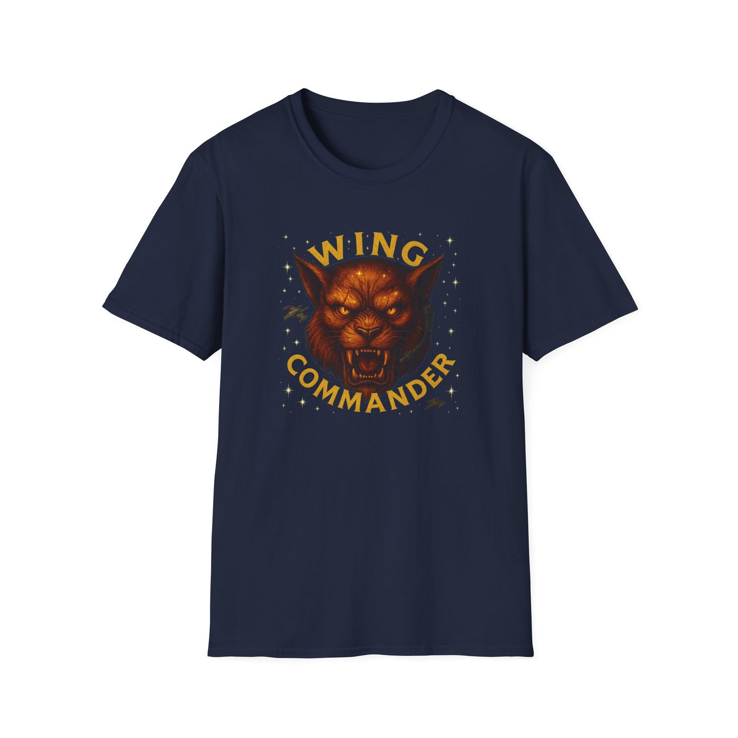 Wing Commander Graphic T-Shirt | Unisex Tee, Nerdy Gift, Gaming Apparel, Casual Wear, Fan Merchandise