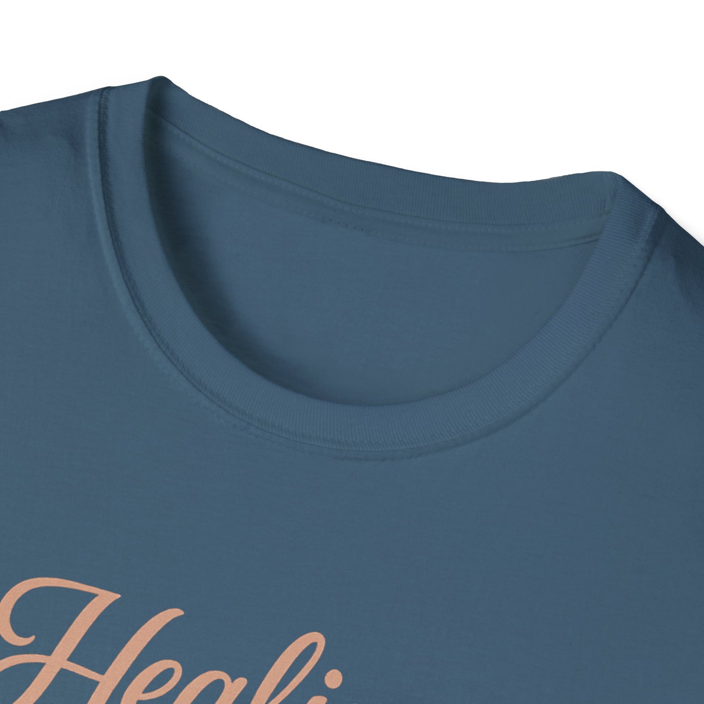 "Healing Looks Good on Me" Softstyle Positivity Tee-Shirt
