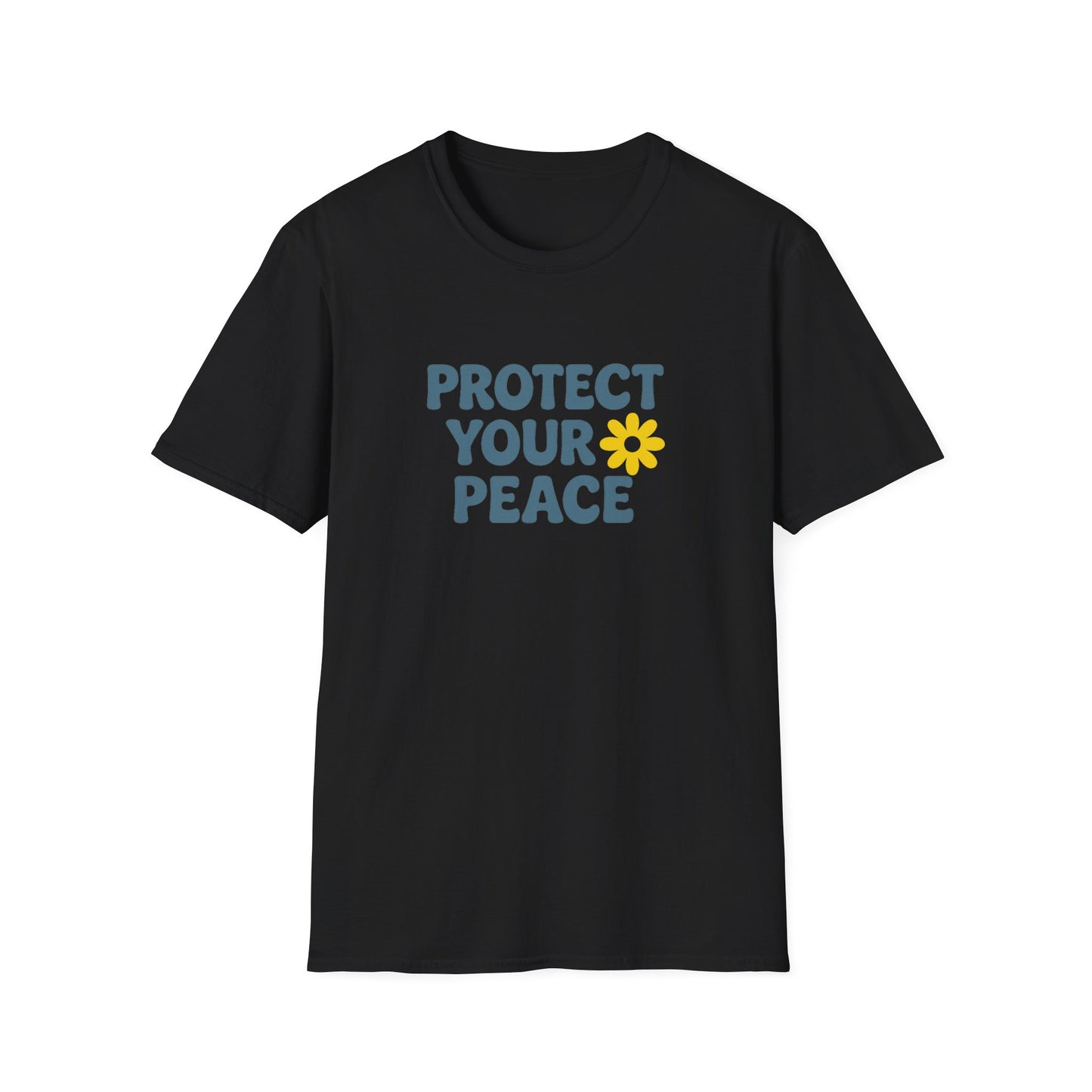"Protect Your Peace" Casual Softstyle Tee-Shirt
