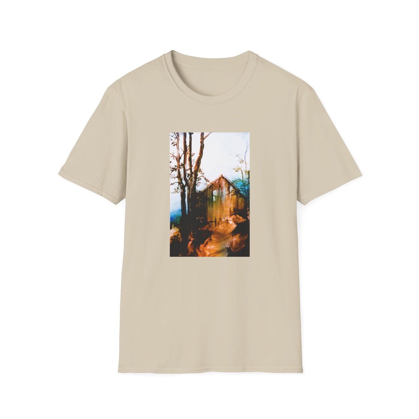 Retro 1960s-Era Authentic Art Tee-Shirt - "Sublime Seclusion"