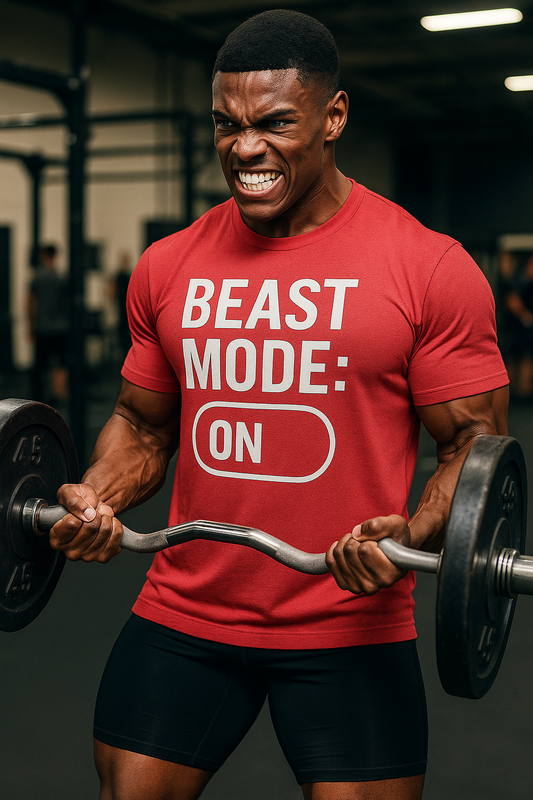 Grit Forge Athletics - Beast Mode Softstyle T-Shirt for Gym Lovers