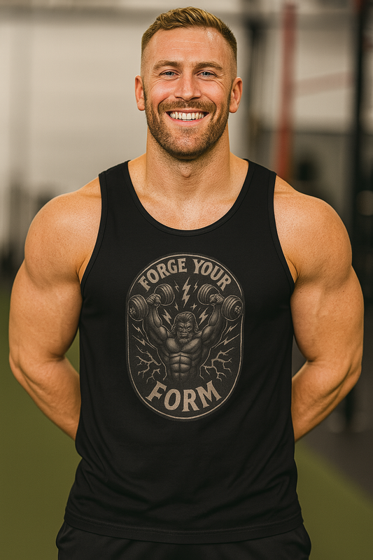 Grit Forge Athletics - "Forge Your Form" Training Tank
