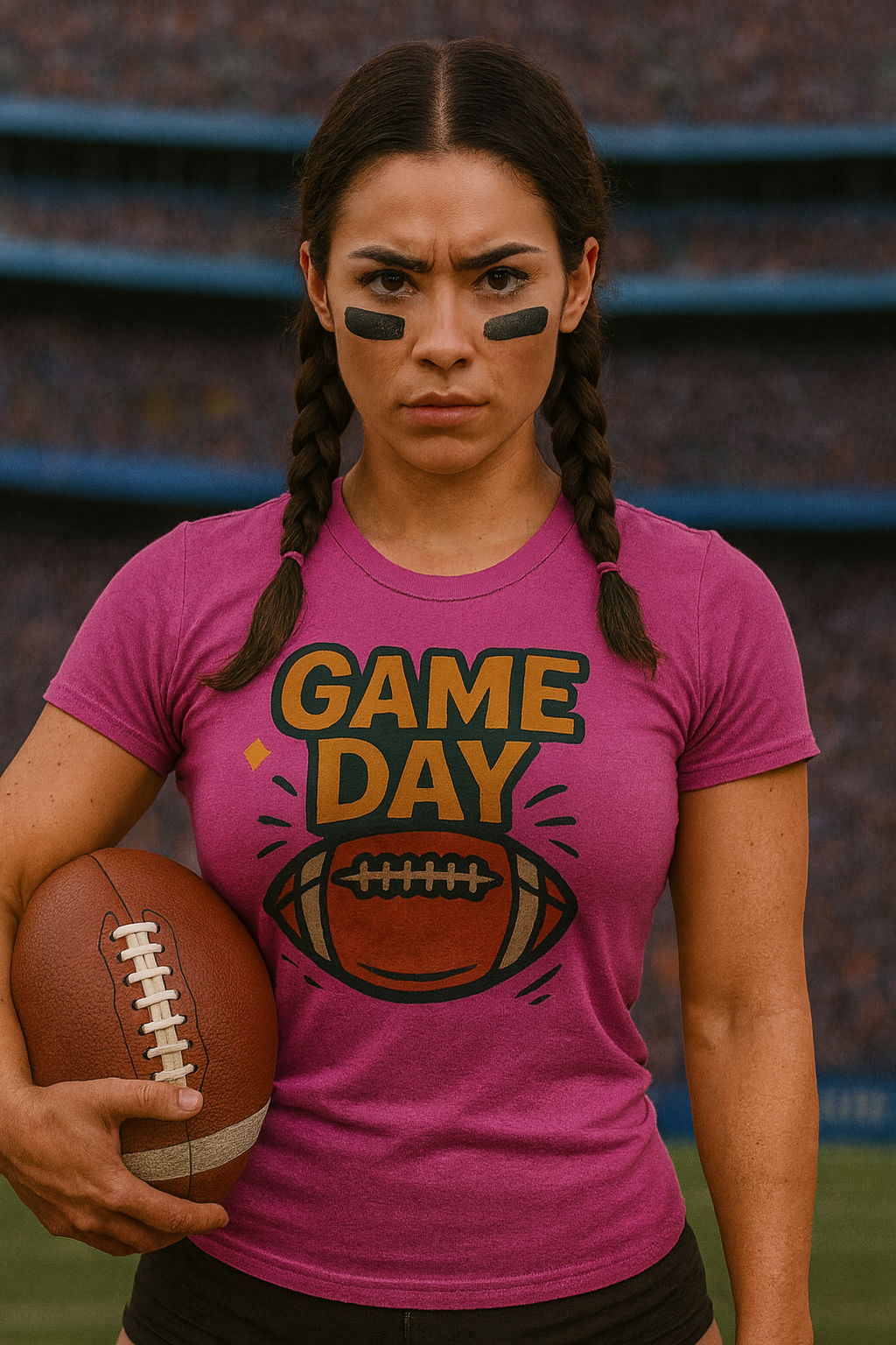 Football Game Day Softstyle T-Shirt for Him or Her