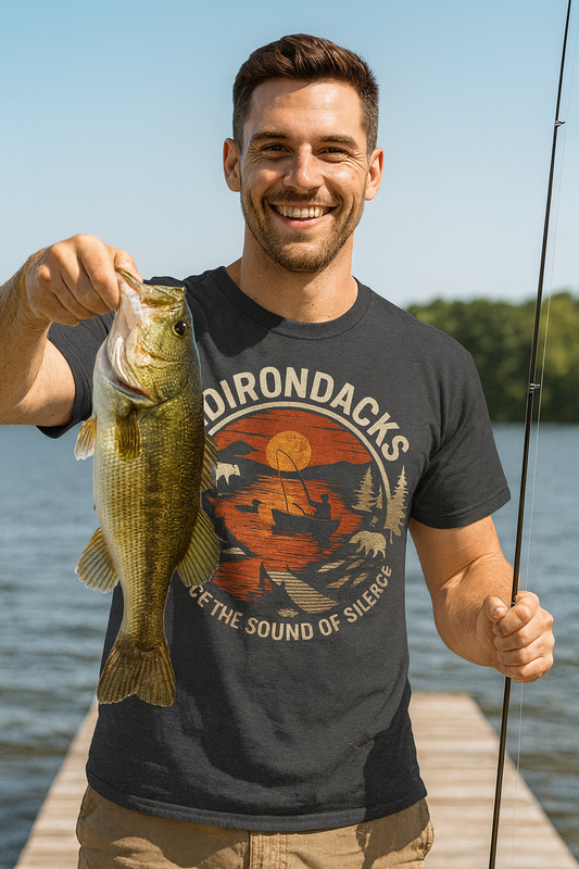 Adirondack Sound of Silence Graphic Tee-Shirt