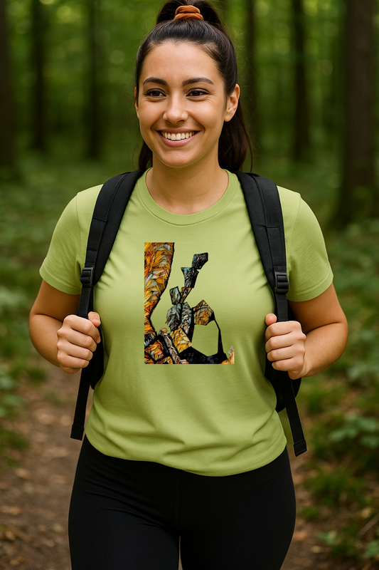 Vintage 1960s Authentic Art Tee Shirt - "Balance"