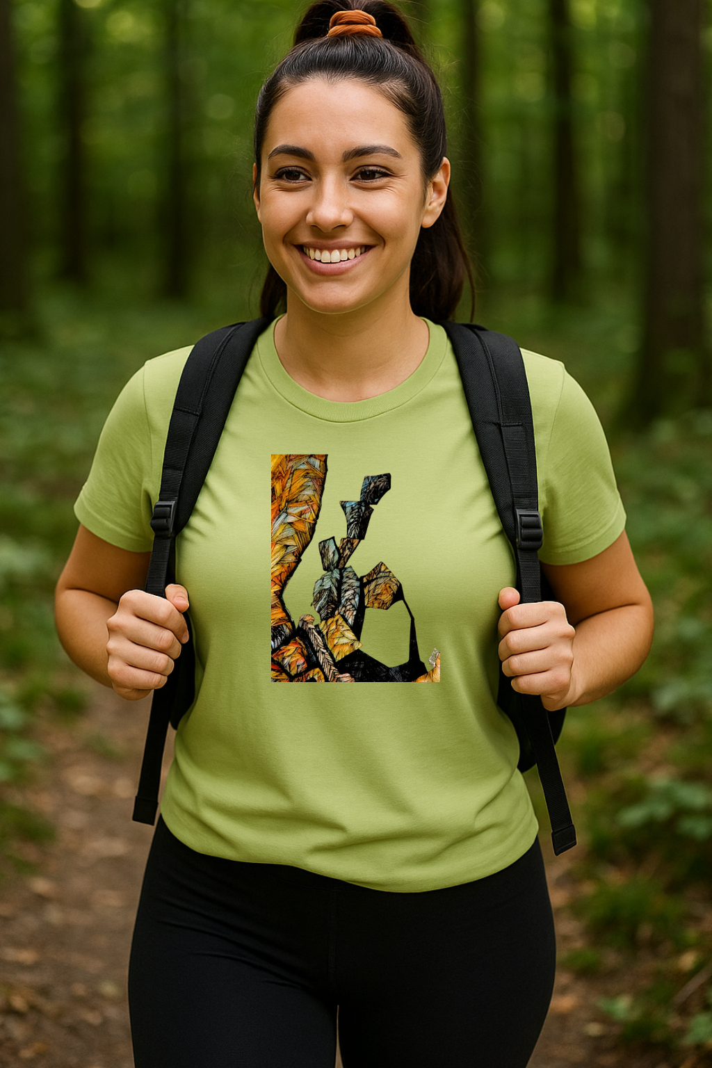 Vintage 1960s Authentic Art Tee Shirt - "Balance"