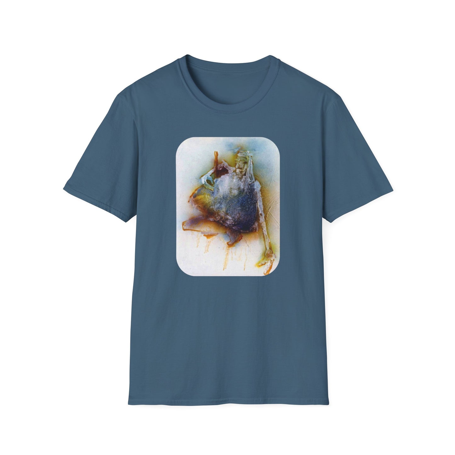 Creative 1960s Impressionistic Artwork Tee - "Sideshow"