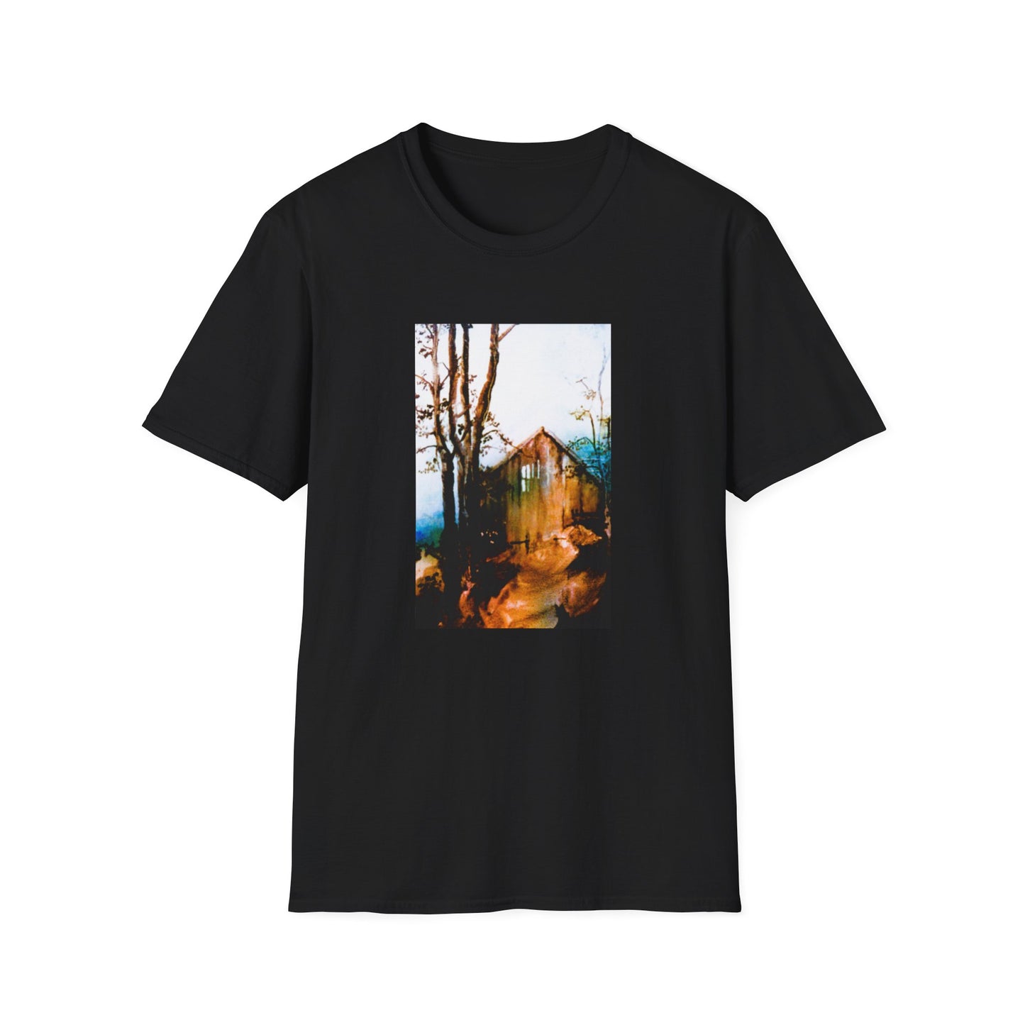 Retro 1960s-Era Authentic Art Tee-Shirt - "Sublime Seclusion"