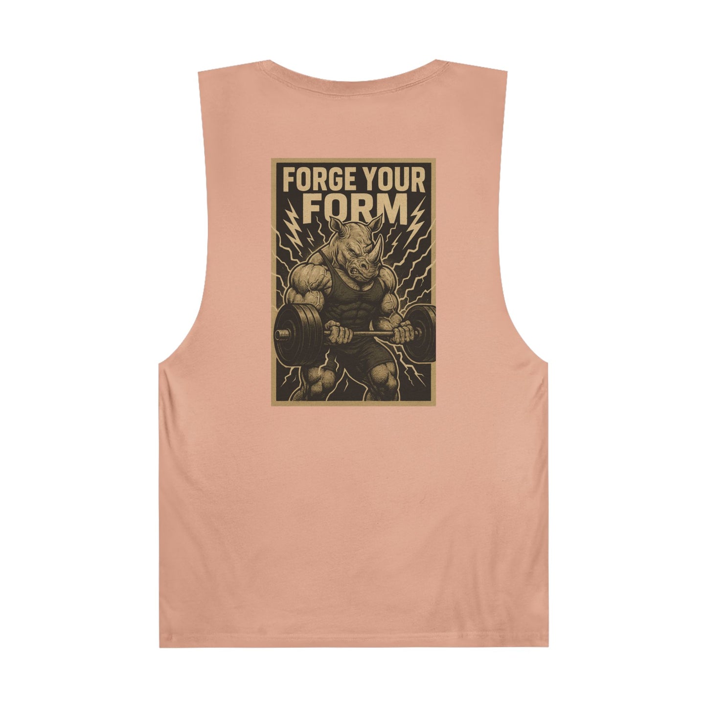 Grit Forge Athletics - "Forge Your Form" Weightlifting Tank Top