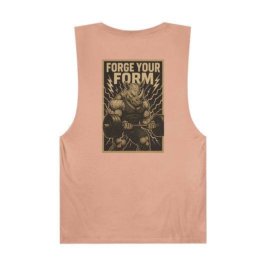 Grit Forge Athletics - "Forge Your Form" Weightlifting Tank Top