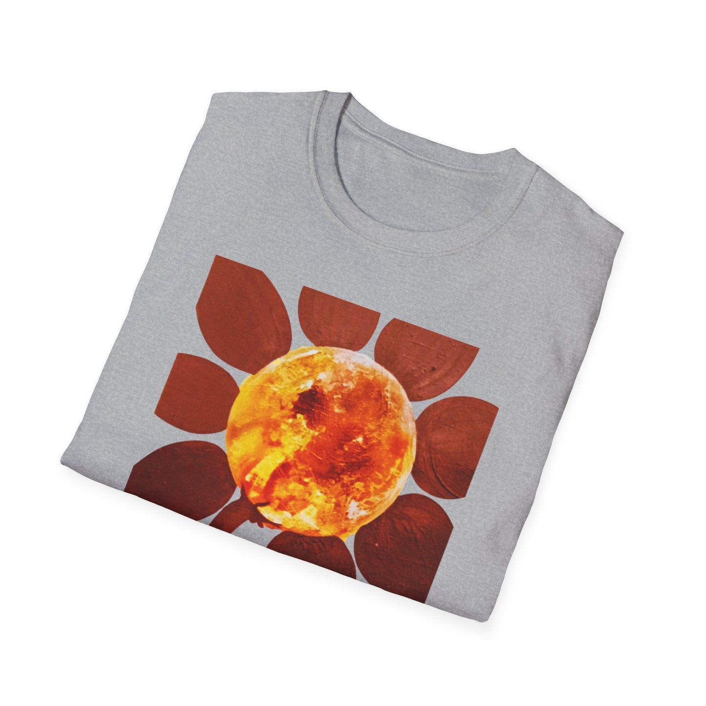 Sunflower-Inspired 1960s Authentic Artistry - "Sol, Cradle of Life"