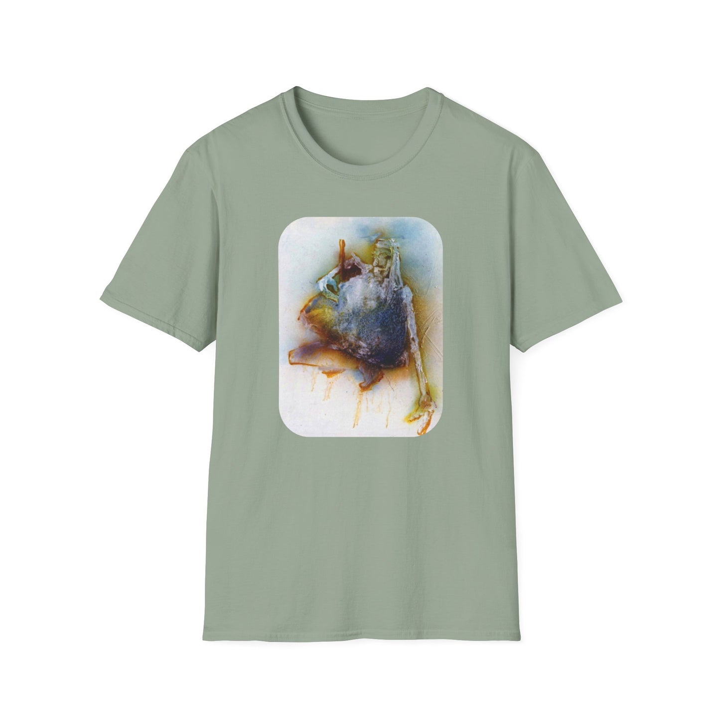 Creative 1960s Impressionistic Artwork Tee - "Sideshow"