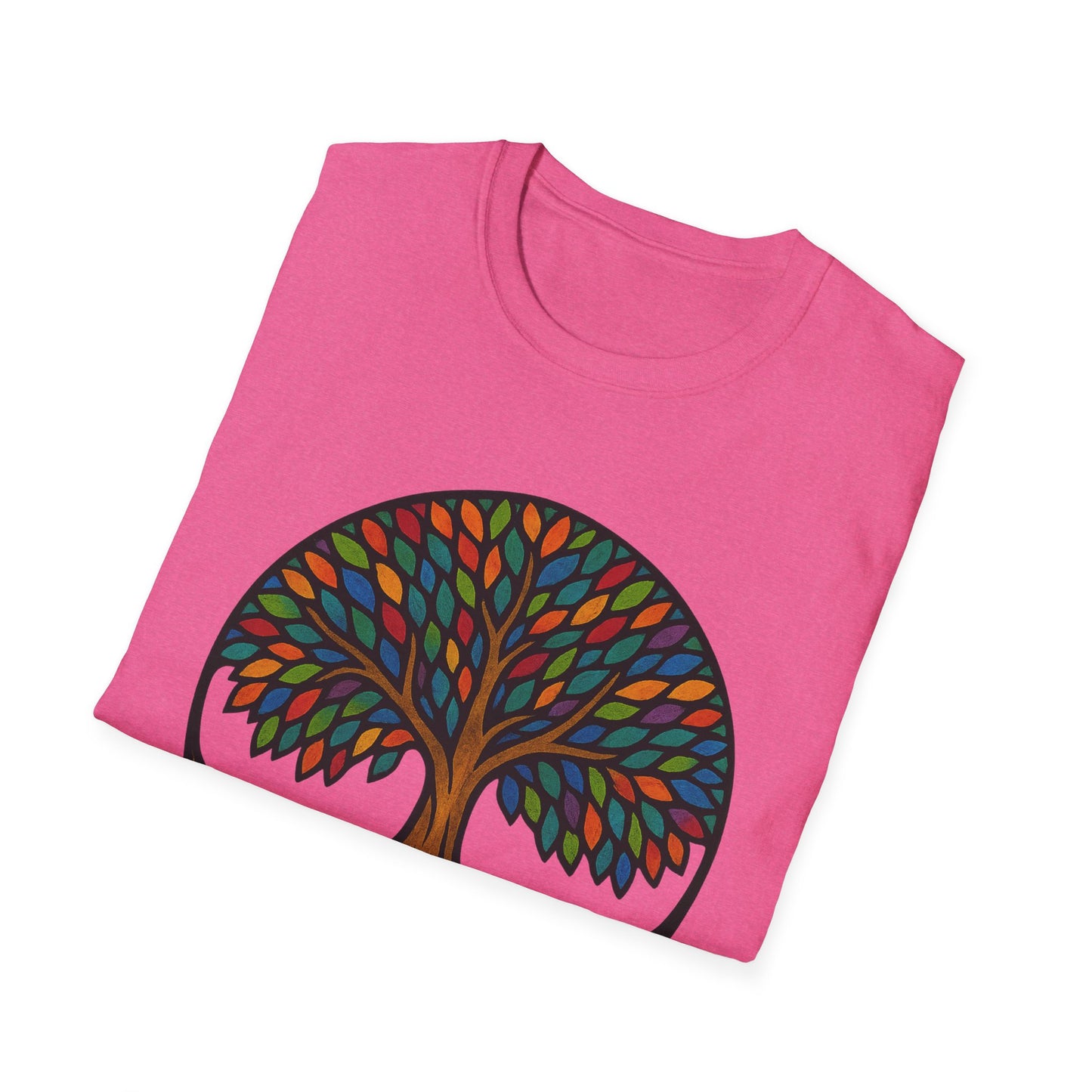 Yggdrasil, Tree of Life Softstyle Casual Tee-Shirt