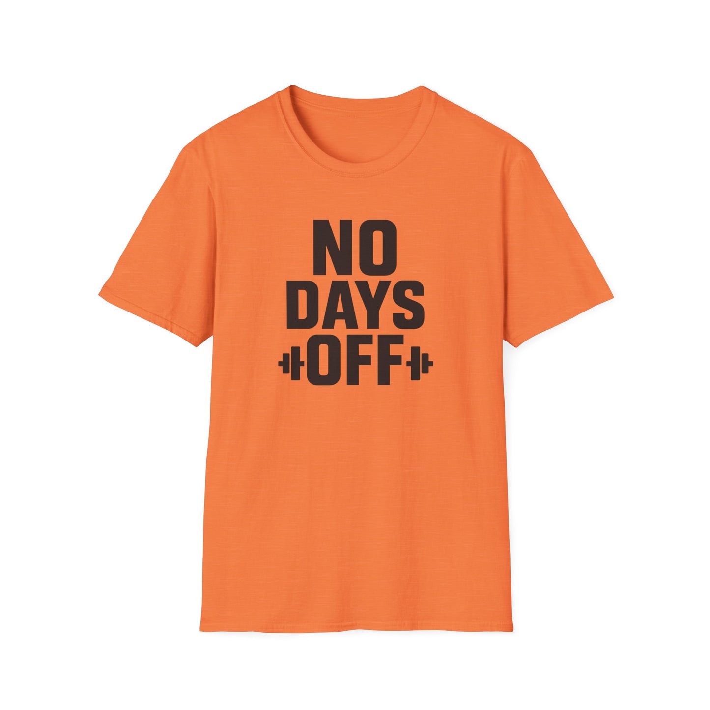 Grit Forge Athletics - "No Days Off" Motivational Fitness T-Shirt