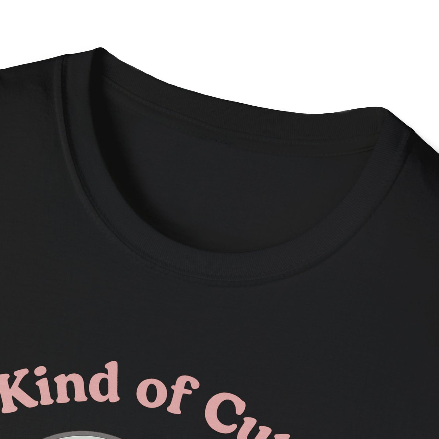 "Kinda Cute, Kinda Dead Inside" - Skull and Heart Quote T-Shirt for Her