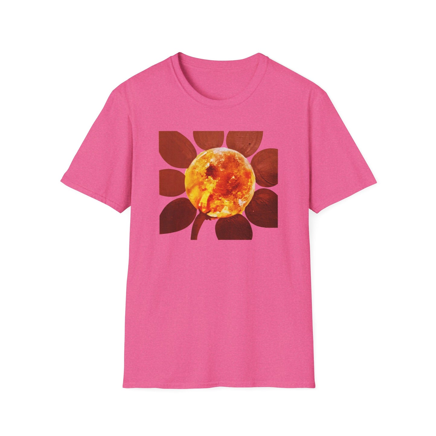 Sunflower-Inspired 1960s Authentic Artistry - "Sol, Cradle of Life"