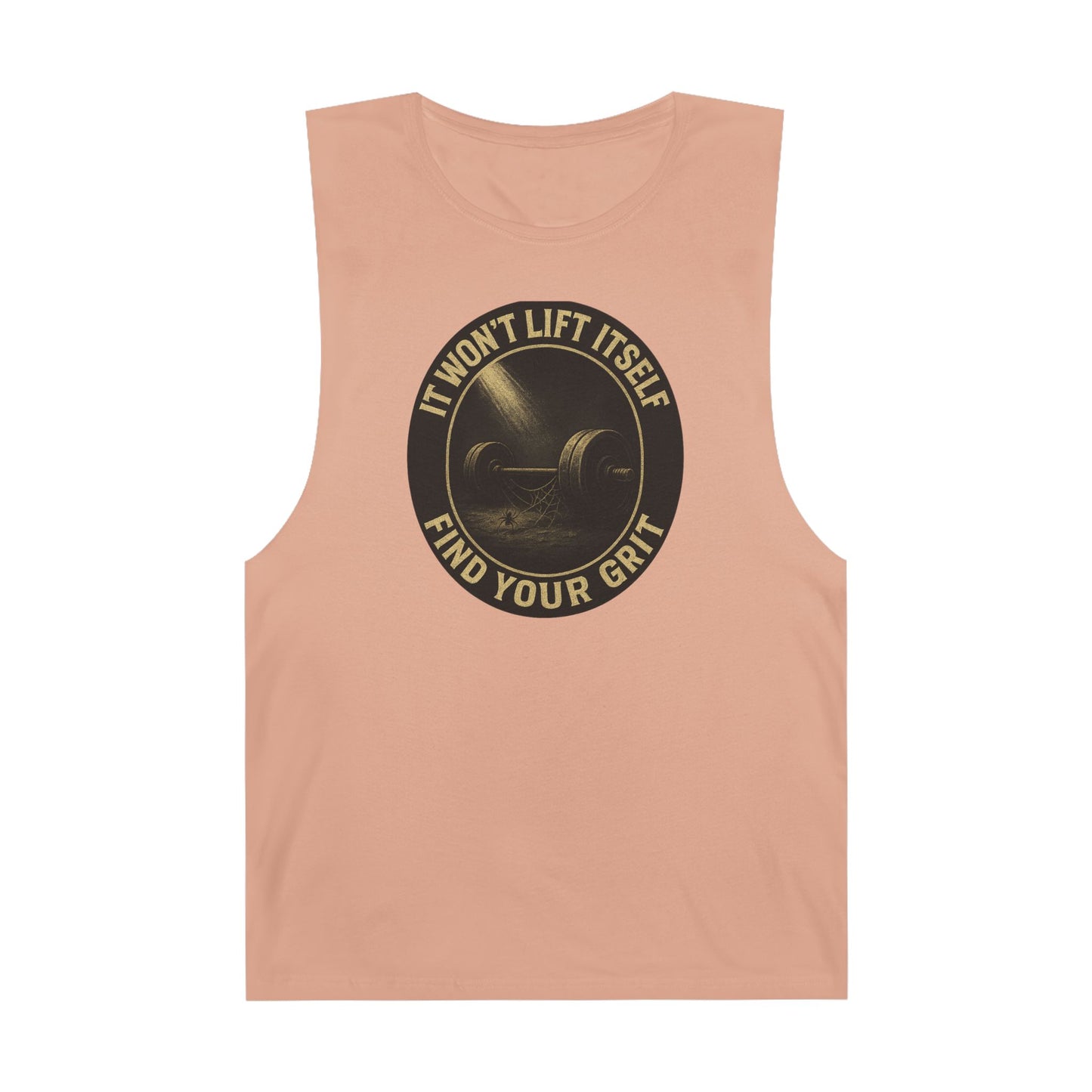 Grit Forge Athletics - "It Won't Lift Itself" Motivational Tank Top