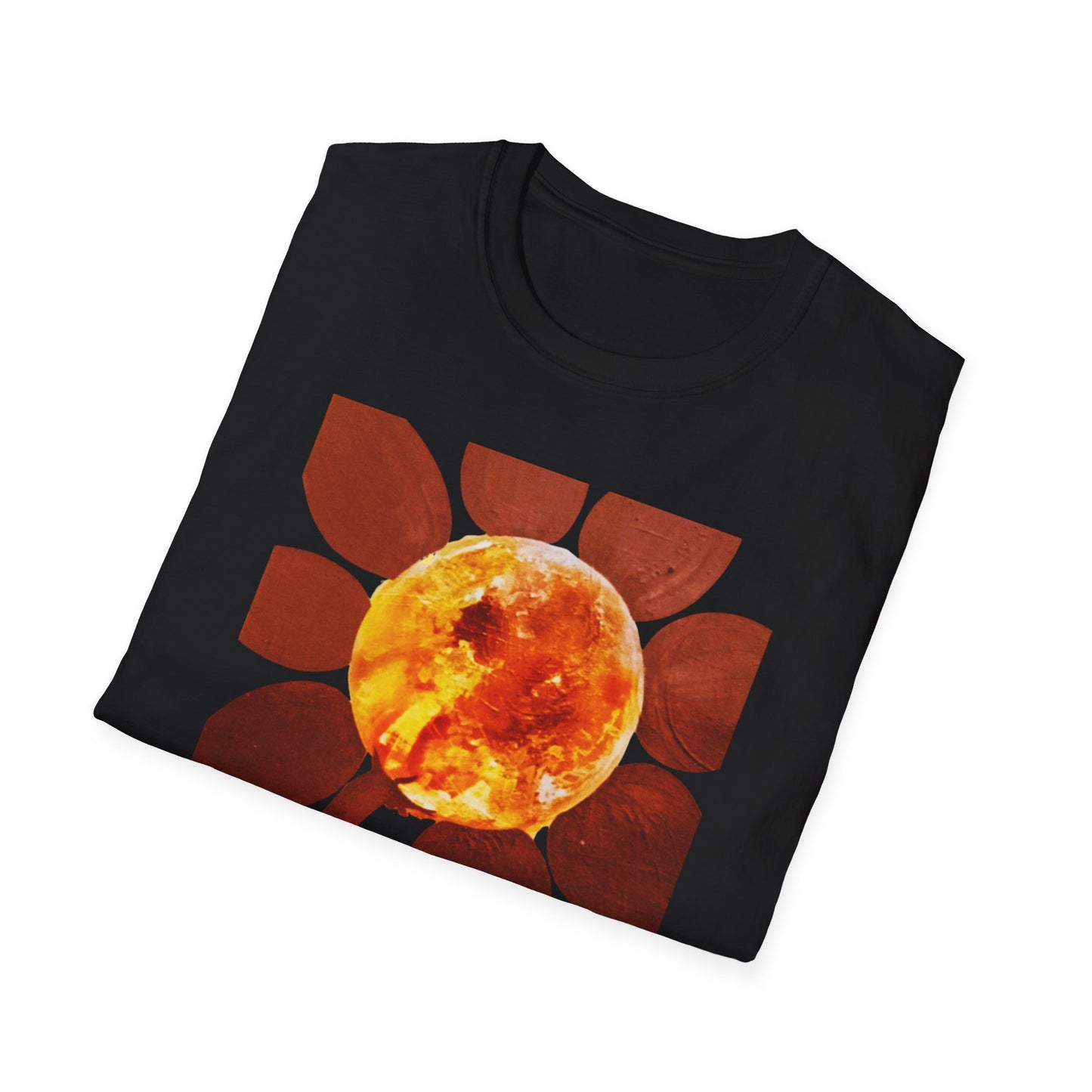 Sunflower-Inspired 1960s Authentic Artistry - "Sol, Cradle of Life"