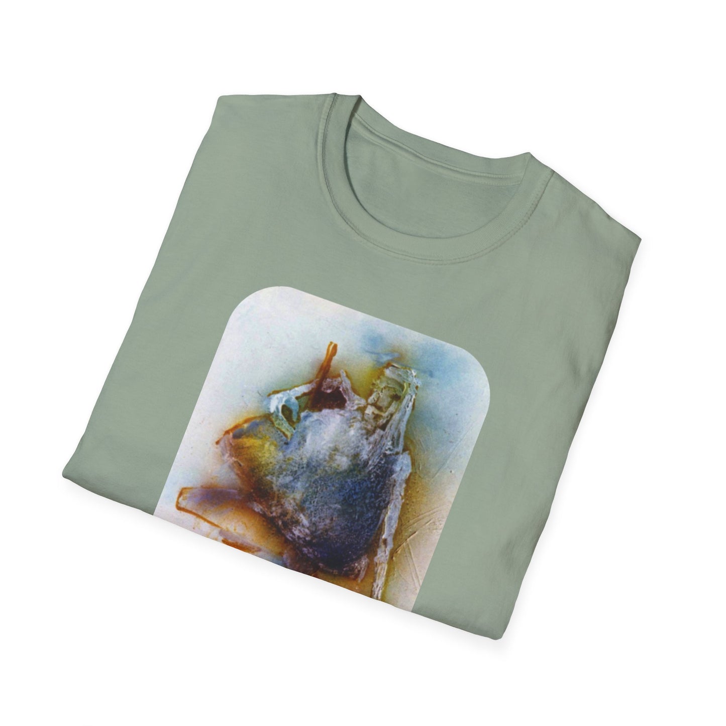 Creative 1960s Impressionistic Artwork Tee - "Sideshow"