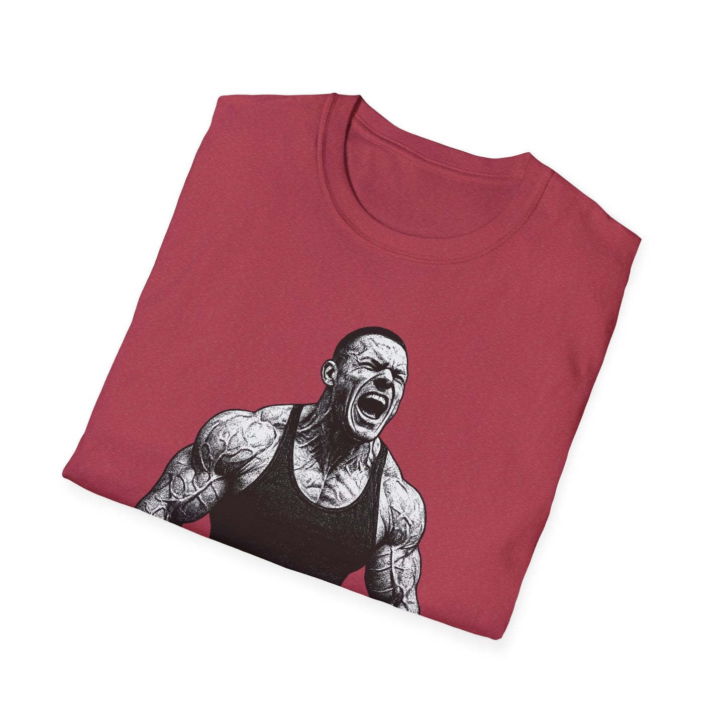 Grit Forge Athletics - "90% Gym, 10% Rage" Men's Bodybuilding Tee-Shirt