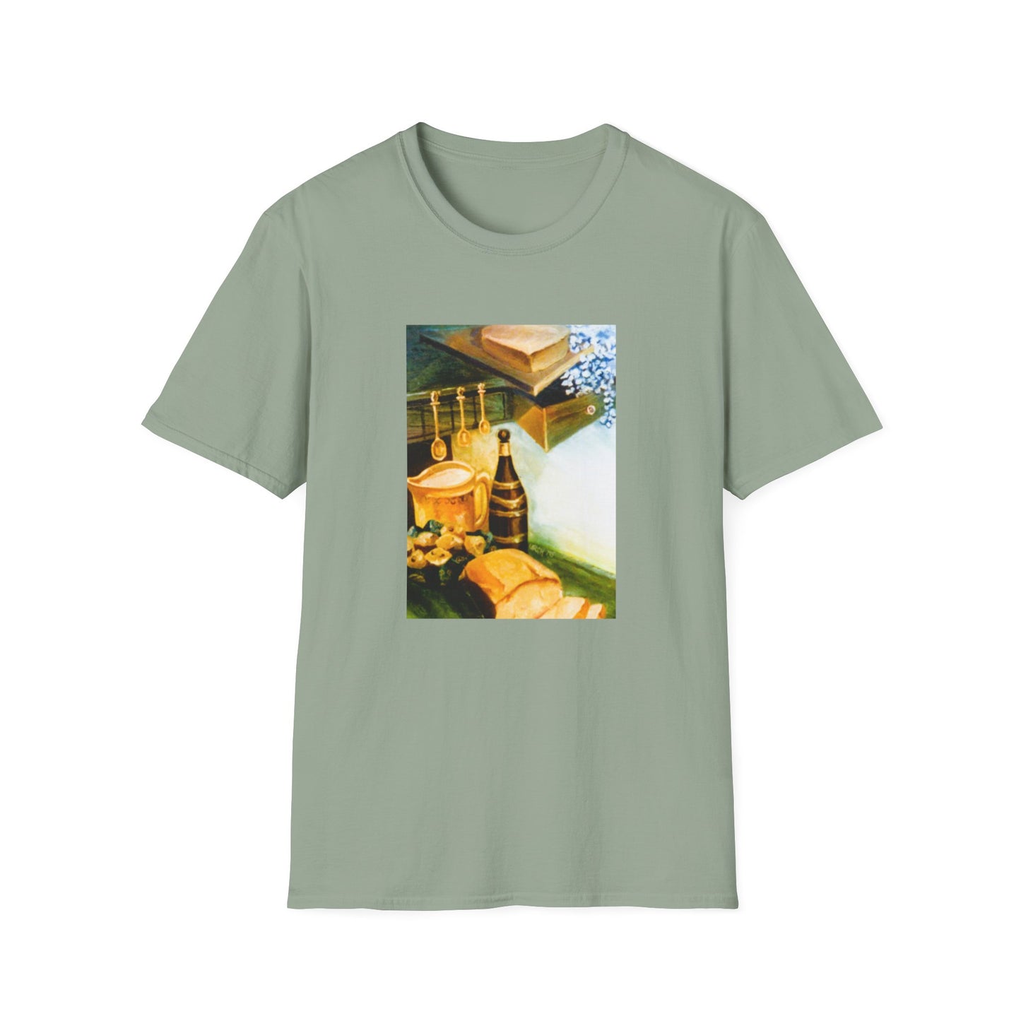Authentic 1960s-Era Custom Artwork Tee- Shirt - "Baker's Folly"