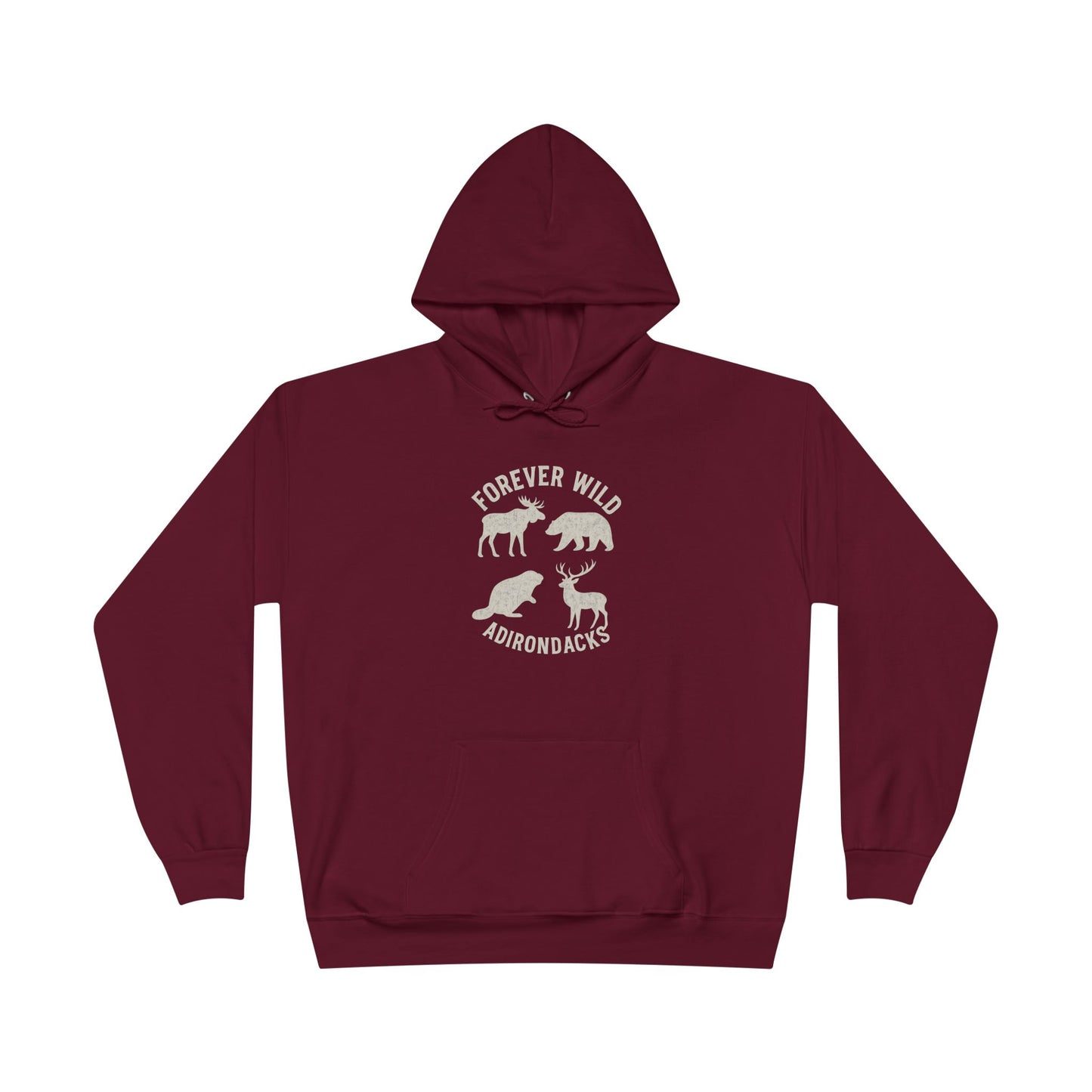 Cozy Adirondack Hoodie - "Forever Wild"