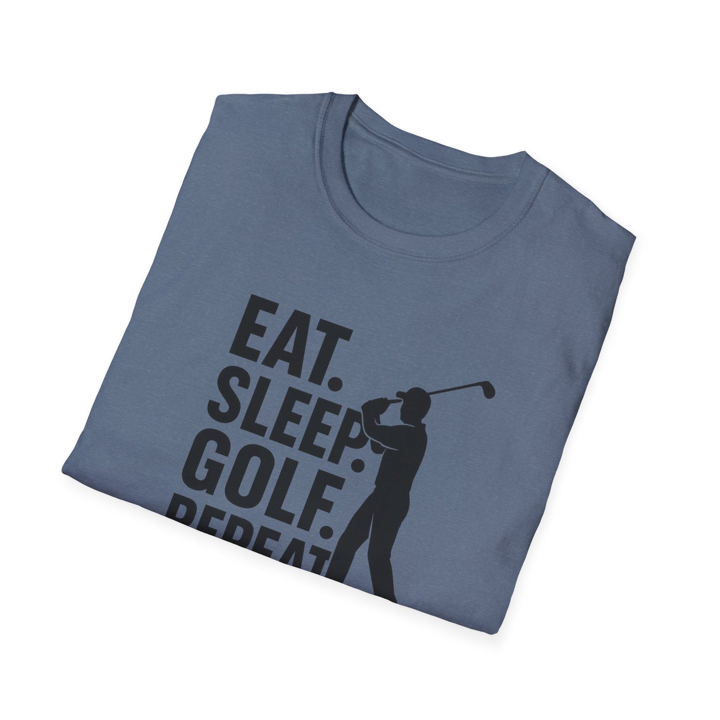 "Eat Sleep Golf Repeat" Golf Lover's T-Shirt