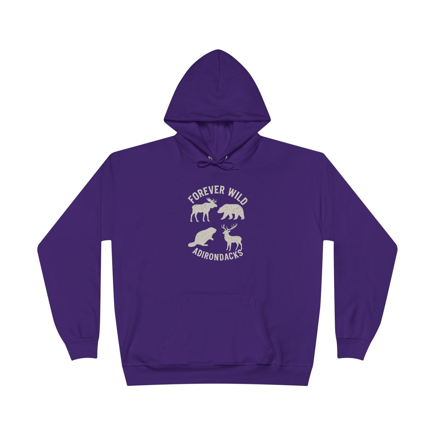 Cozy Adirondack Hoodie - "Forever Wild"