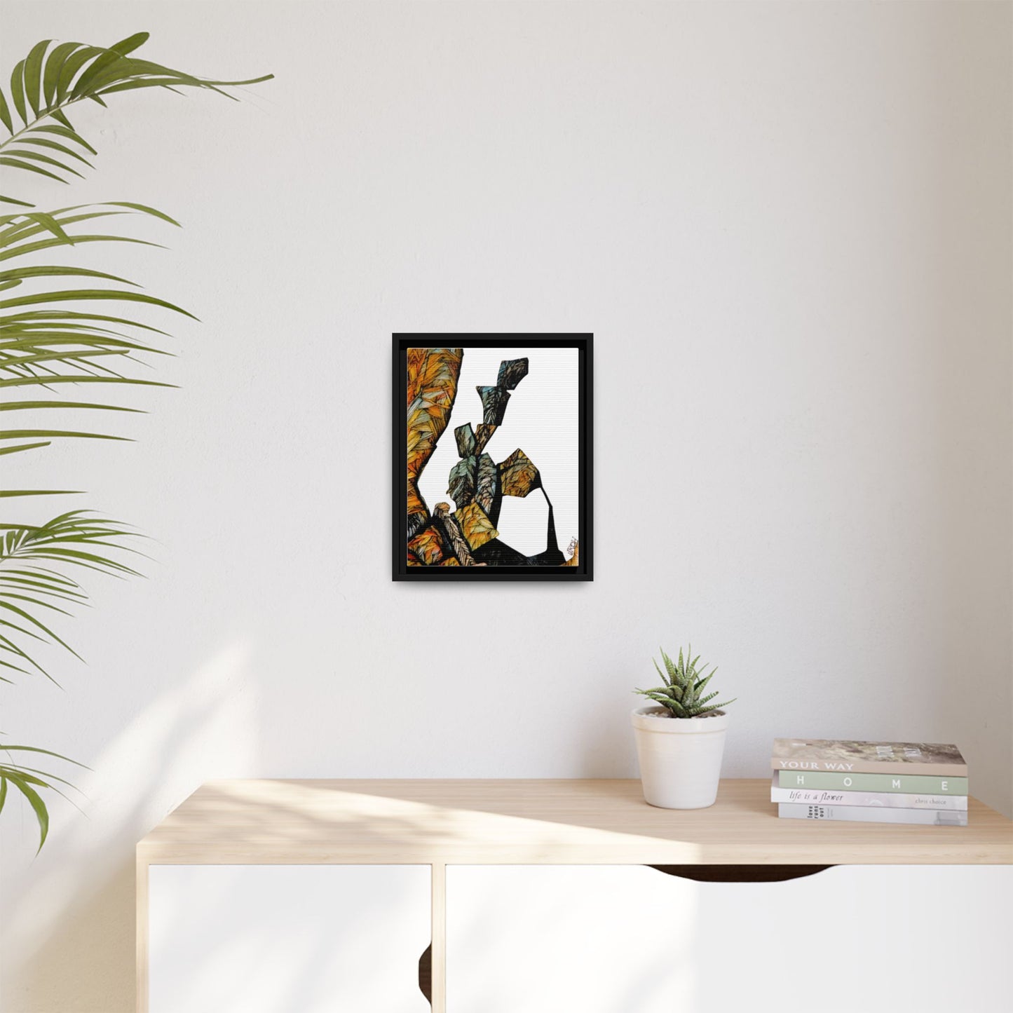 Creative 1960s Authentic Artwork - "Balance"