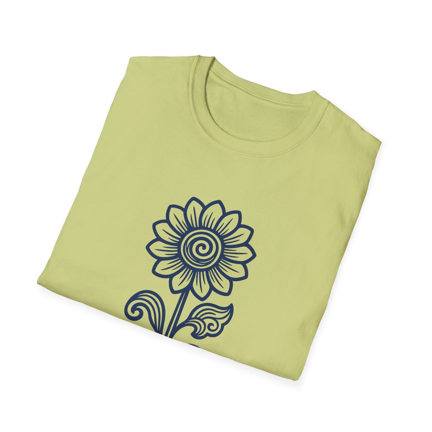 Flower Power Softstyle Casual T-Shirt