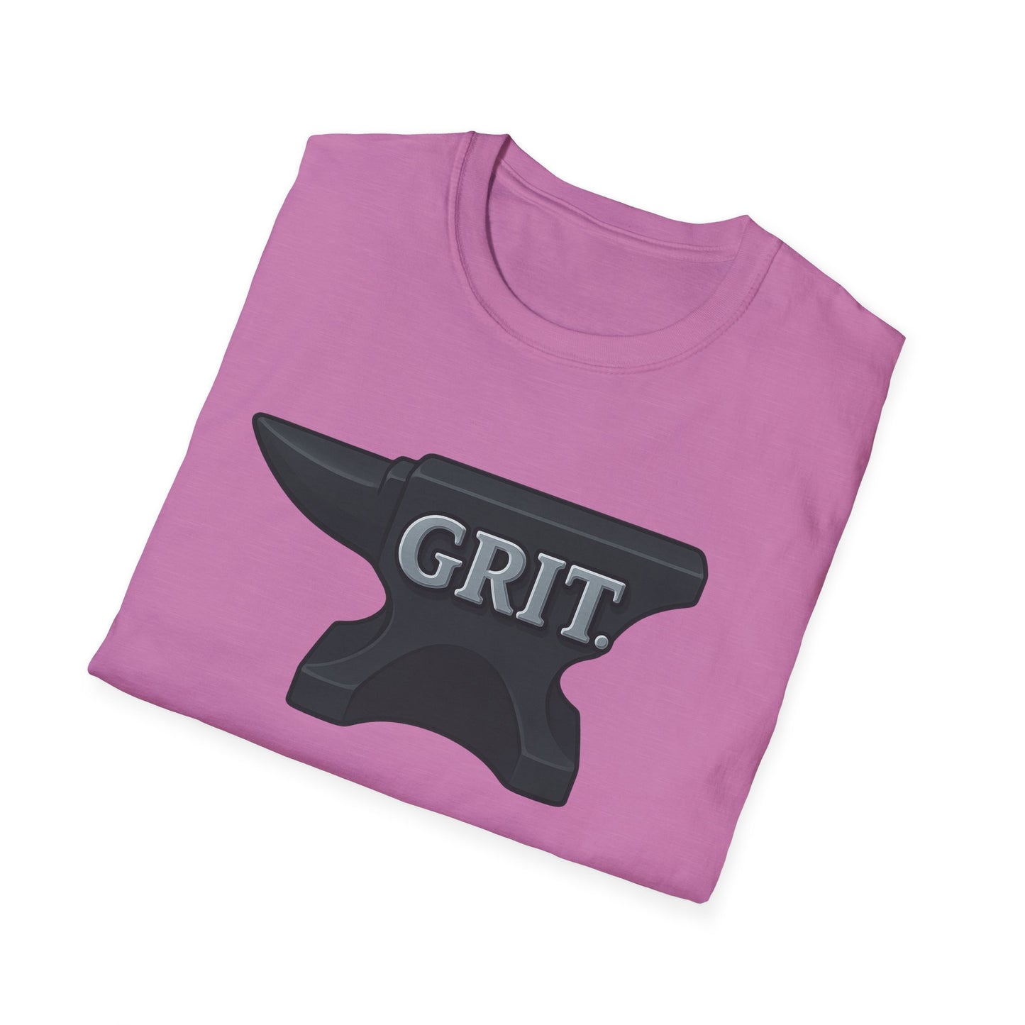 Grit Forge Athletics - Grit Anvil Softstyle Gym T-Shirt for Him or Her