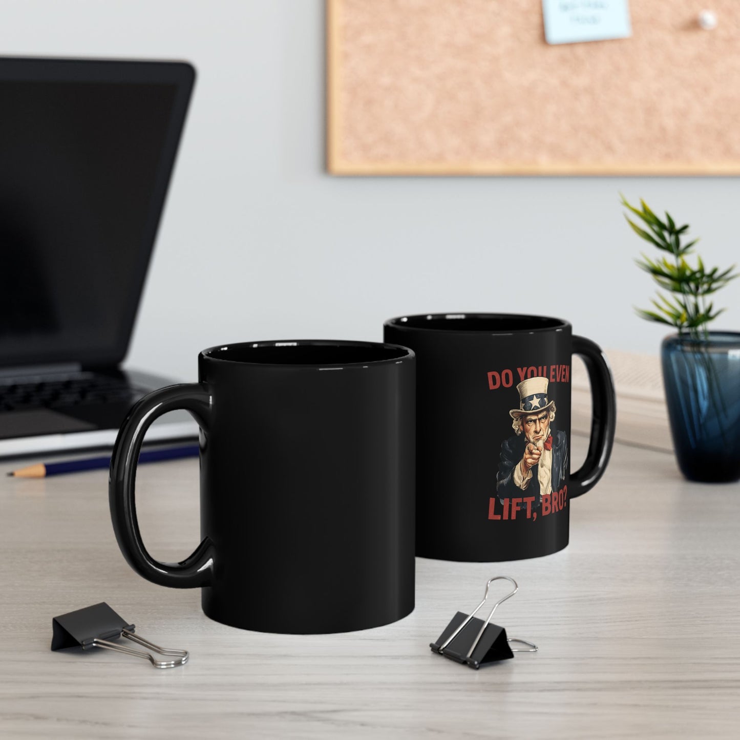 Fitness Motivational Black Mug - Do you even lift? Unique Gift for Gym Lovers, Hilarious Quote, Coffee Mug, Workout Motivation, Funny Gift