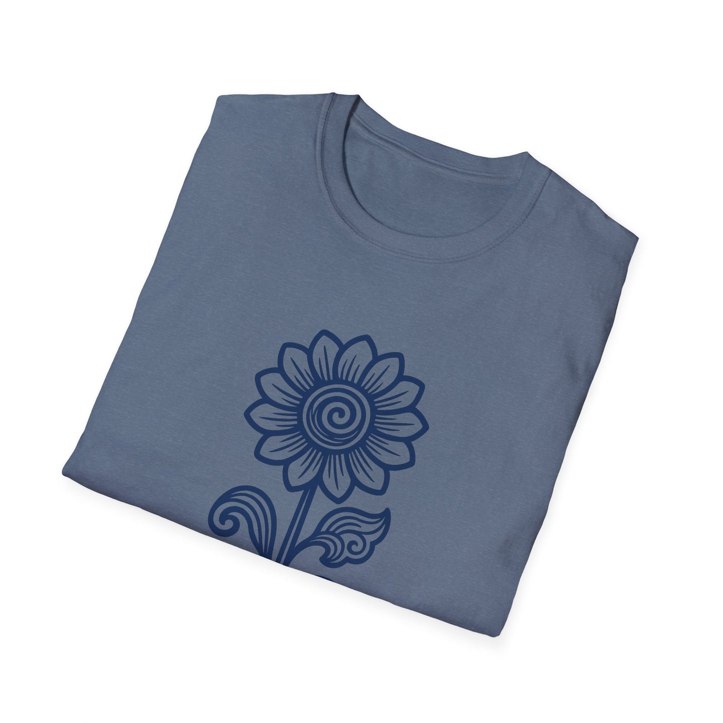 Flower Power Softstyle Casual T-Shirt