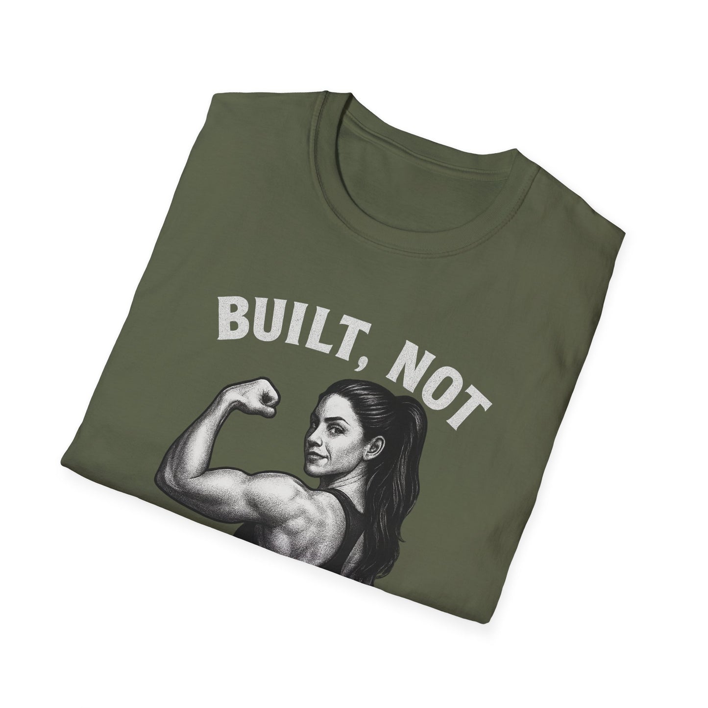 Grit Forge Athletics - "Built, Not Bought" Inspirational Women's T-Shirt
