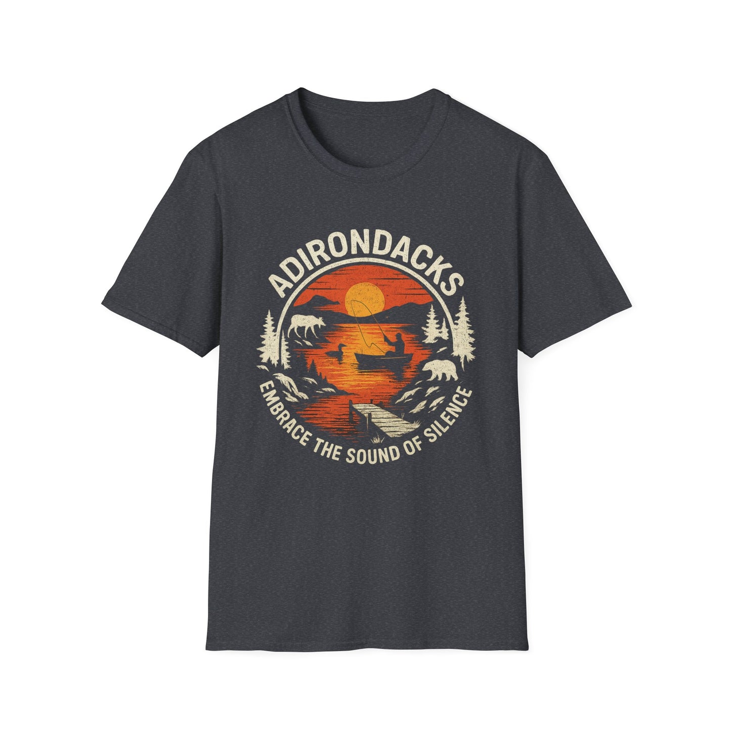 Adirondack Sound of Silence Graphic Tee-Shirt