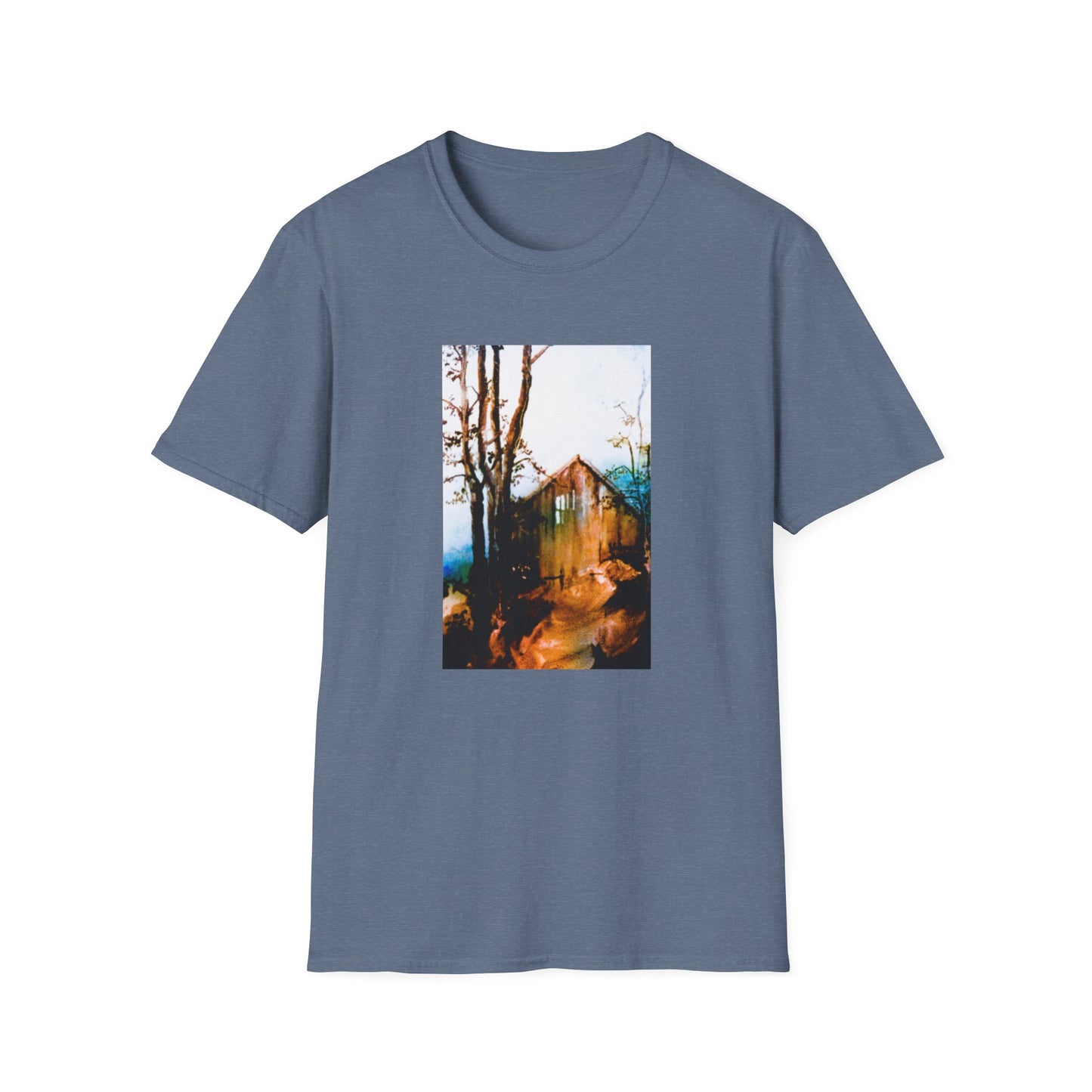 Retro 1960s-Era Authentic Art Tee-Shirt - "Sublime Seclusion"
