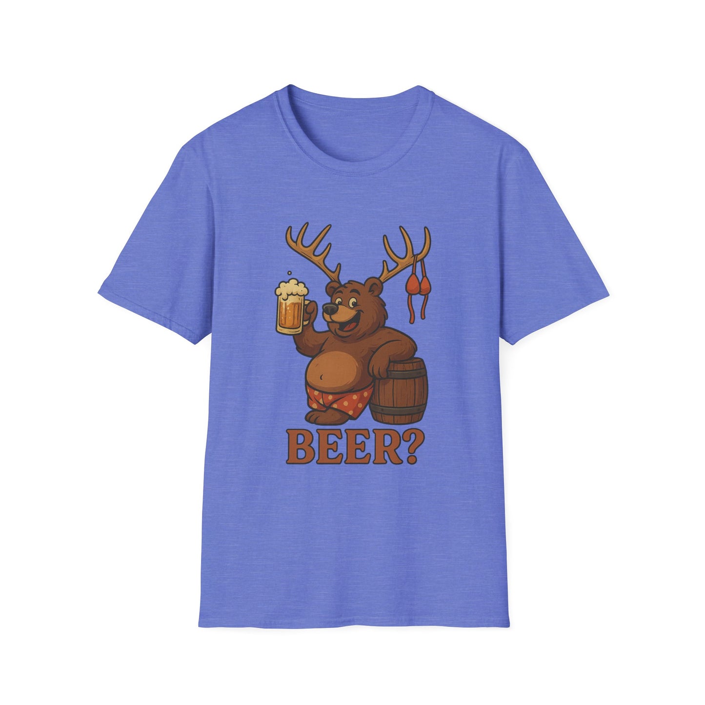Bear? Deer? Beer? Funny Beer Casual Tee-Shirt