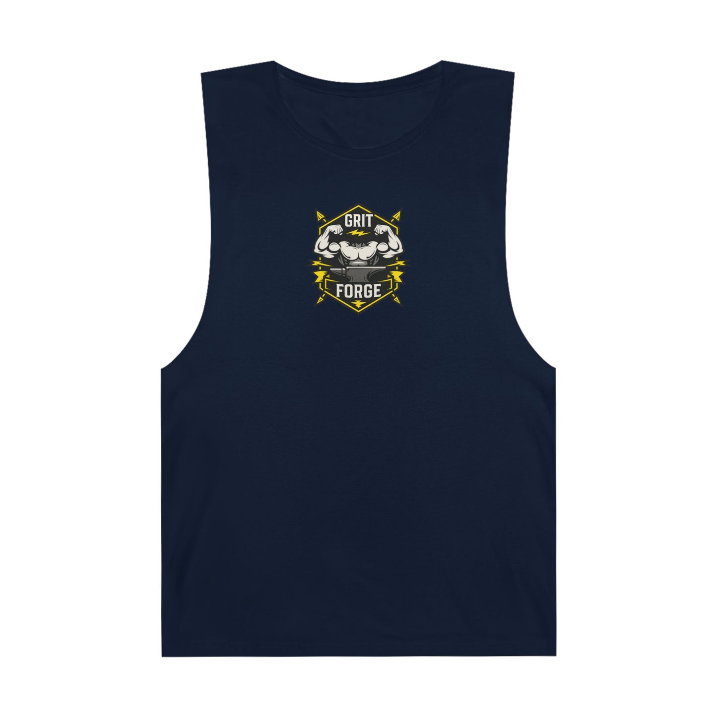 Grit Forge Athletics- "Forge Your Form" Motivational Gym Tank Top