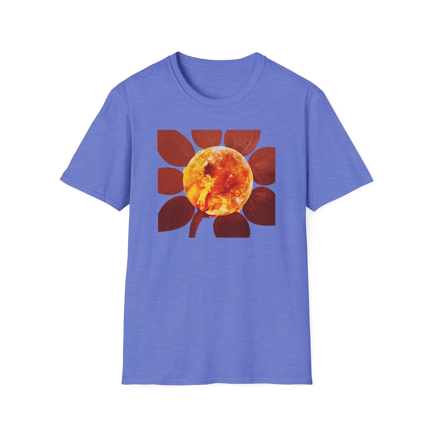 Sunflower-Inspired 1960s Authentic Artistry - "Sol, Cradle of Life"