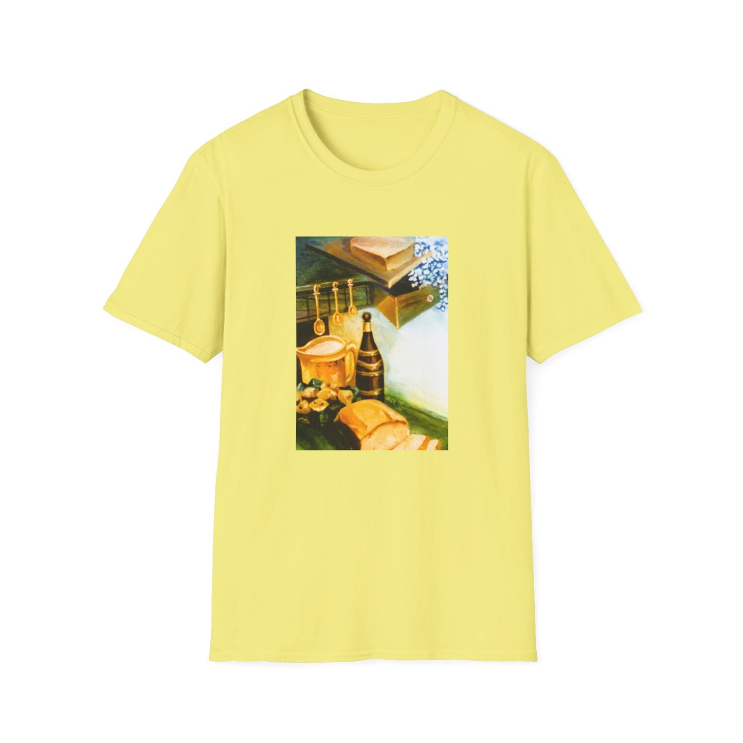 Authentic 1960s-Era Custom Artwork Tee- Shirt - "Baker's Folly"