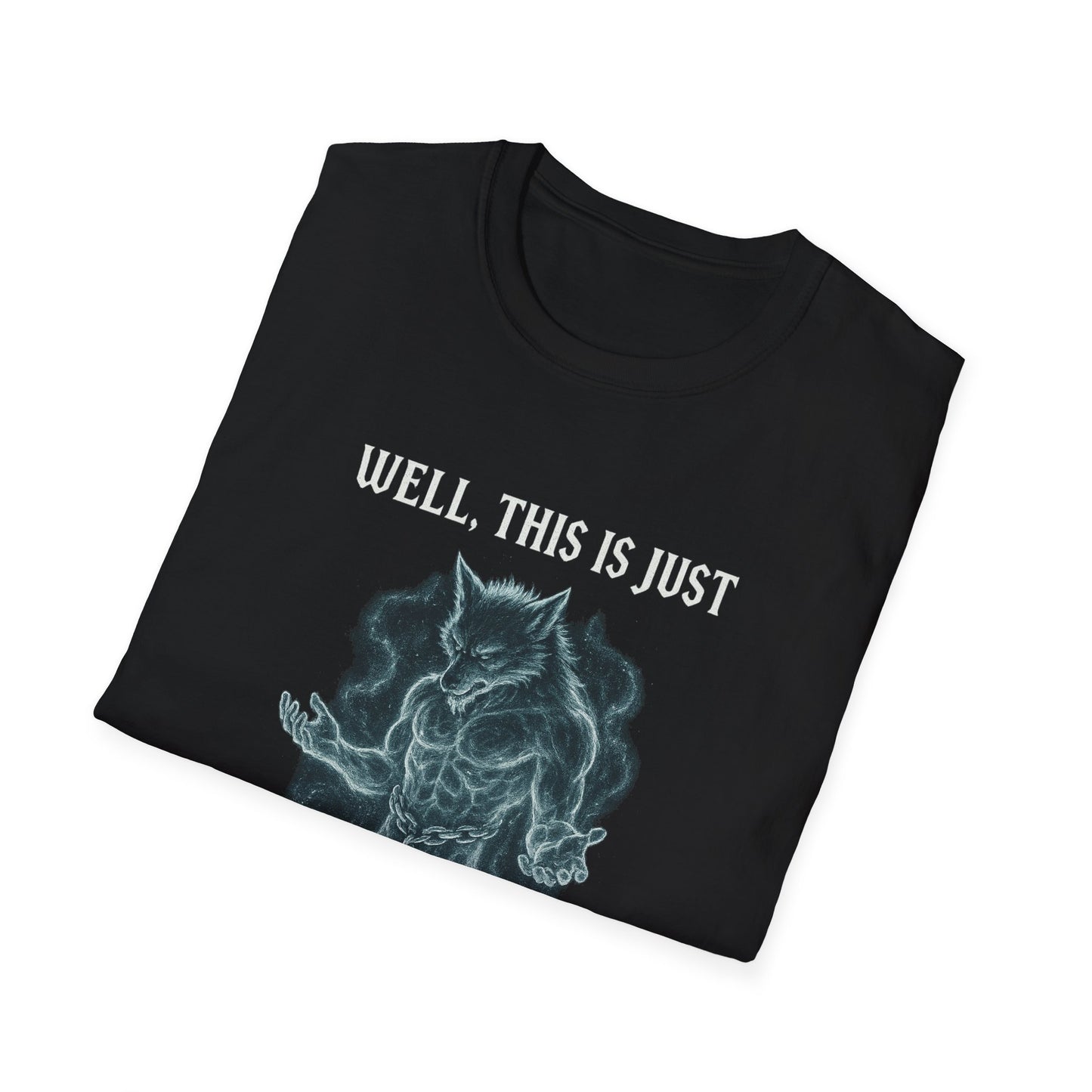 Confusing WereGhost Graphic Softstyle Halloween Tee-Shirt