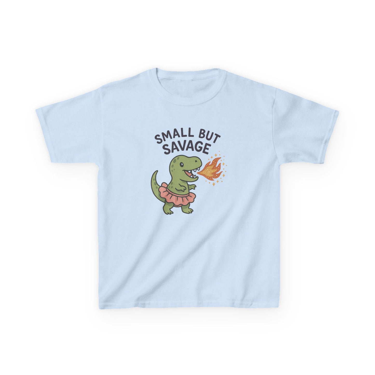KIDS' "Small But Savage" Dinosaur Tee