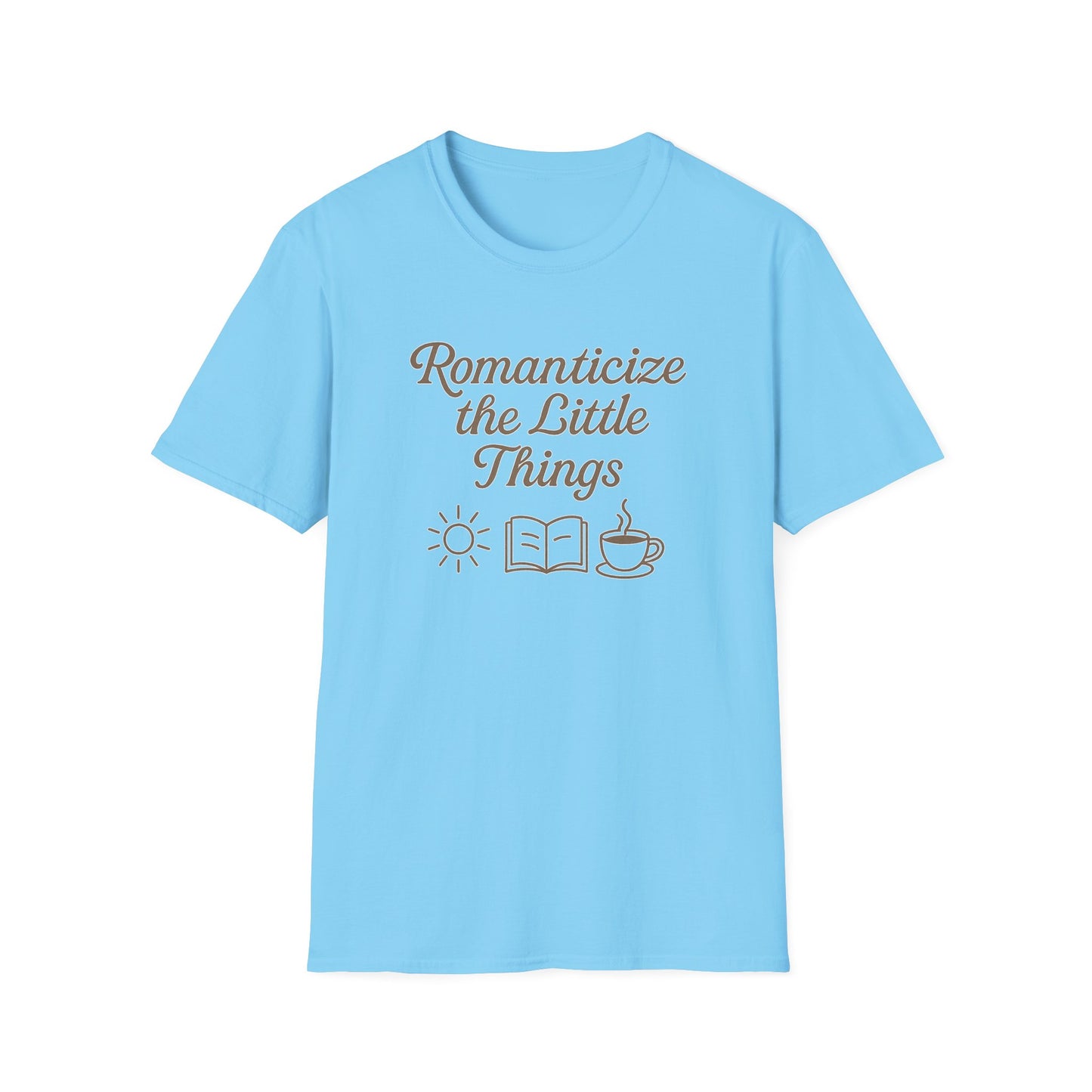 "Romanticize the Little Things" Softstyle Casual Tee-Shirt