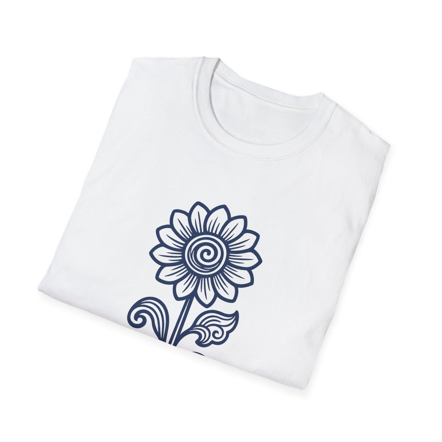 Flower Power Softstyle Casual T-Shirt